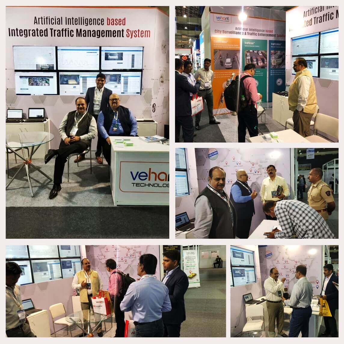 TrafficInfraTech 2019 for Vehant kick started with heaps of footfall. Traffic Police officials from across the country and personnel of the industry visited our booth.  We also received number of potential clients.